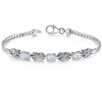 Silberarmband mit Opalen Clio