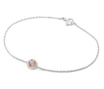 Armband aus Platin mit Morganit Colby