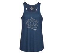 Loose Tank Lotus Flower -