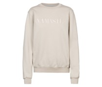 Sweater Namaste Vintage Look - weiß