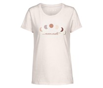 T-Shirt Namaste Moon Bio Baumwolle - weiß