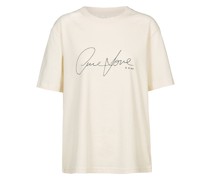 Loose T-Shirt One Love by Nina Heitmann. Yoga T-Shirt , 100% Bio-Baumwolle. Nachhaltige Yogakleidung