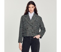 Kurze Tweedjacke