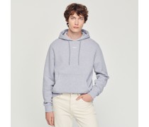 Kapuzen-Sweatshirt mit Logo-Stickerei