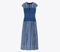 Tory Burch Picnic Plaid Silk Claire McCardell Dress