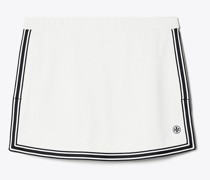Tory Burch Tech Piqué Side-Slit Tennis Skirt