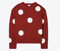 Tory Burch Relaxed Dot Sweater