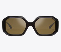Tory Burch Kira Rectangular Sunglasses