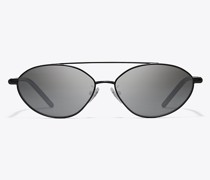 Tory Burch Eleanor Oval Sunglasses