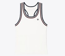 Tory Burch Contrast Strap Tennis Tank