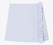 Tory Burch Tech Twill Ruffle Skort