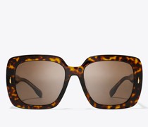 Tory Burch Miller Oversized Square Sunglasses