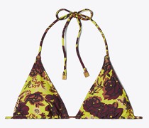 Tory Burch Printed String Bikini Top