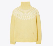 Tory Burch Merino Fair Isle Sweater