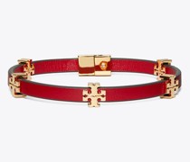 Tory Burch Eleanor Leather Bracelet