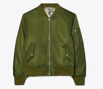 Tory Burch Reversible Nylon Twill Jacket