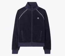 Tory Burch Velour Track Jacket