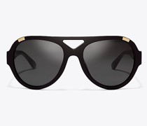 Tory Burch Kira Pilot Sunglasses