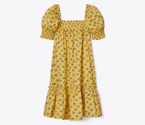 Tory Burch Smocked Mini Dress