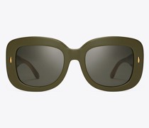 Tory Burch Miller Oversized Square Sunglasses