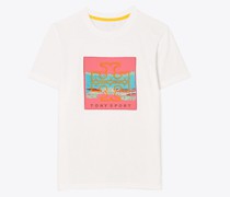 Tory Burch Graphic Logo Patch T-Shirt