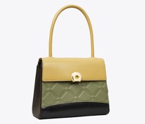 Tory Burch Small Deville Colorblock Patchwork Bag