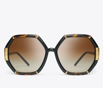 Tory Burch Eleanor Geometric Sunglasses