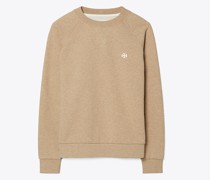 Tory Burch French Terry Raglan Crewneck
