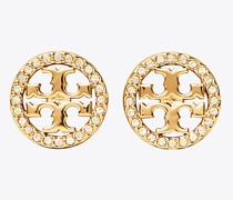 Tory Burch Miller Pavé Stud Earring