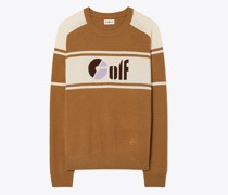 Tory Burch Cashmere Retro Golf Sweater