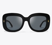 Tory Burch Miller Oversized Square Sunglasses