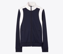 Tory Burch Color-Block Track Jacket