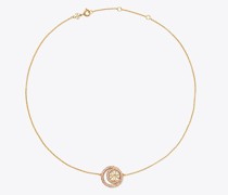 Tory Burch Miller Double Ring Pendant