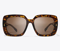 Tory Burch Miller Oversized Square Sunglasses