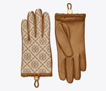 Tory Burch T Monogram Gloves