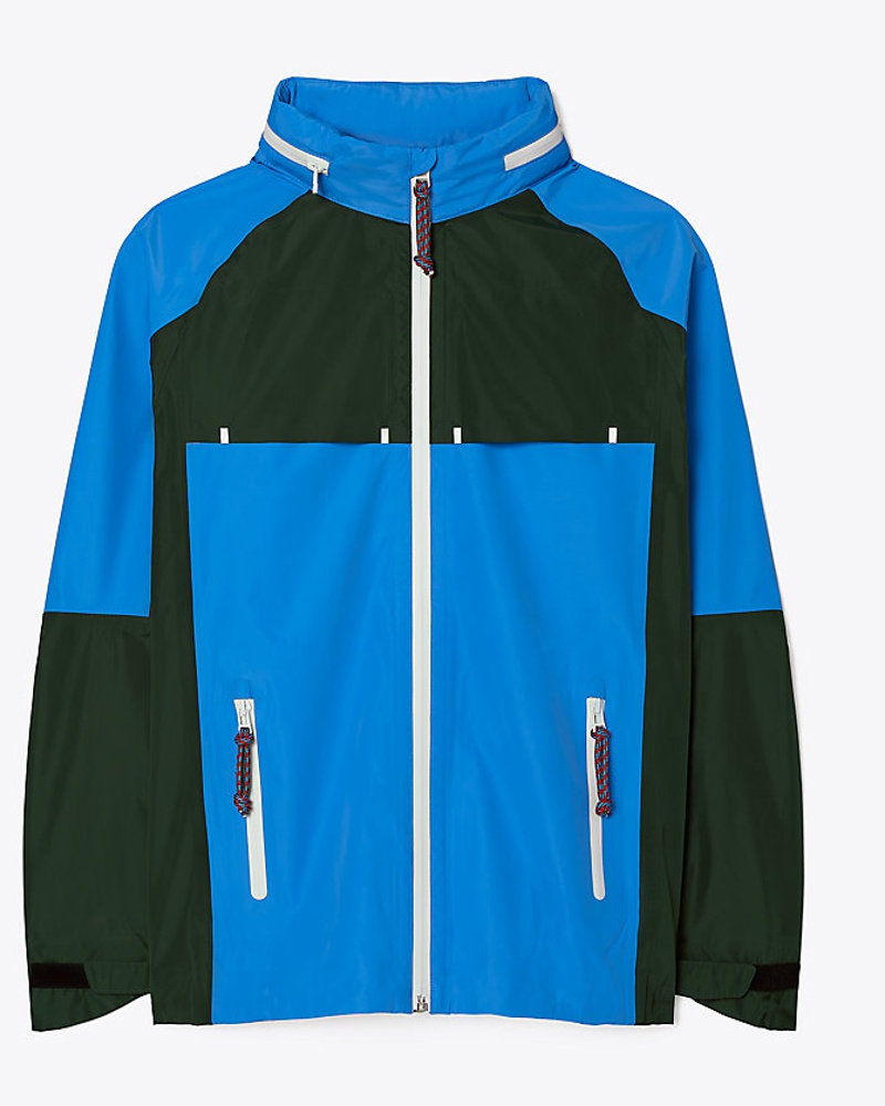 Tory Burch Damen Tory Burch All-Weather Colorblock Jacket Tory Burch Damen Tory Burch All-Weather Colorblock Jacket