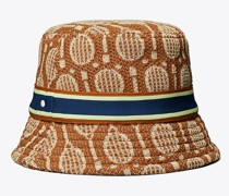 Tory Burch Racquets Knit Bucket Hat