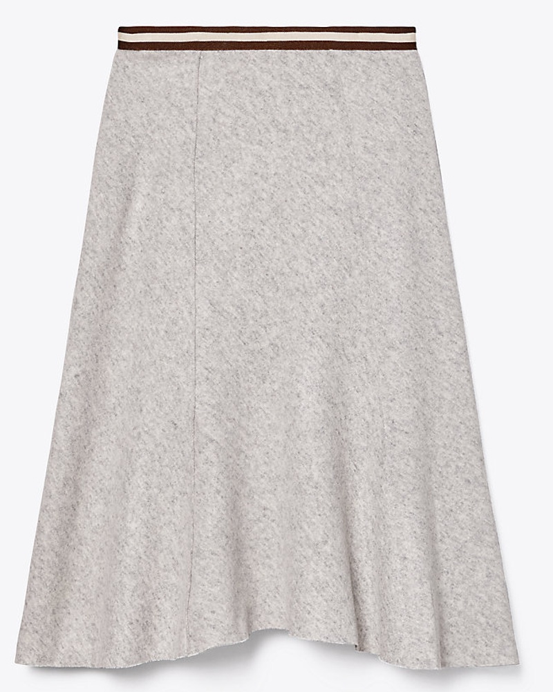 Tory Burch Damen Tory Burch Flared Wool Skirt