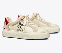 Tory Burch Pixelated Rabbit Ladybug Sneaker