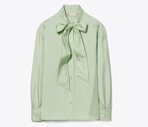 Tory Burch Silk Bow Blouse
