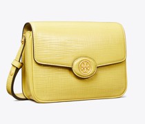 Tory Burch Robinson Crosshatched Convertible Shoulder Bag