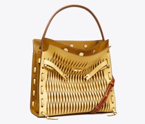 Tory Burch Lee Radziwill Cutout Double Bag