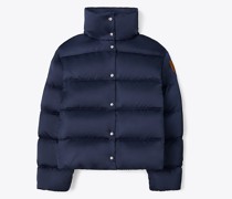 Tory Burch Performance Satin Down Jacket