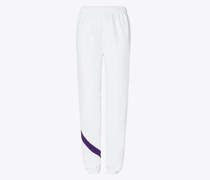 Tory Burch Heavy French Terry Chevron Sweatpant