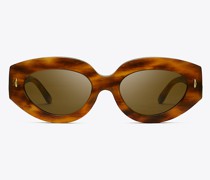 Tory Burch Miller Oversized Cat-Eye Sunglasses