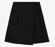 Tory Burch Stretch Wool Wrap Skirt