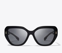 Tory Burch Miller Oversized Cat-Eye Sunglasses