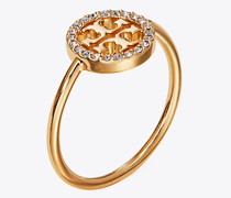 Tory Burch Miller Pavé Delicate Ring