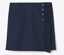 Tory Burch Tech Twill Ruffle Skort