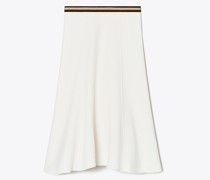 Tory Burch Flared Wool Skirt